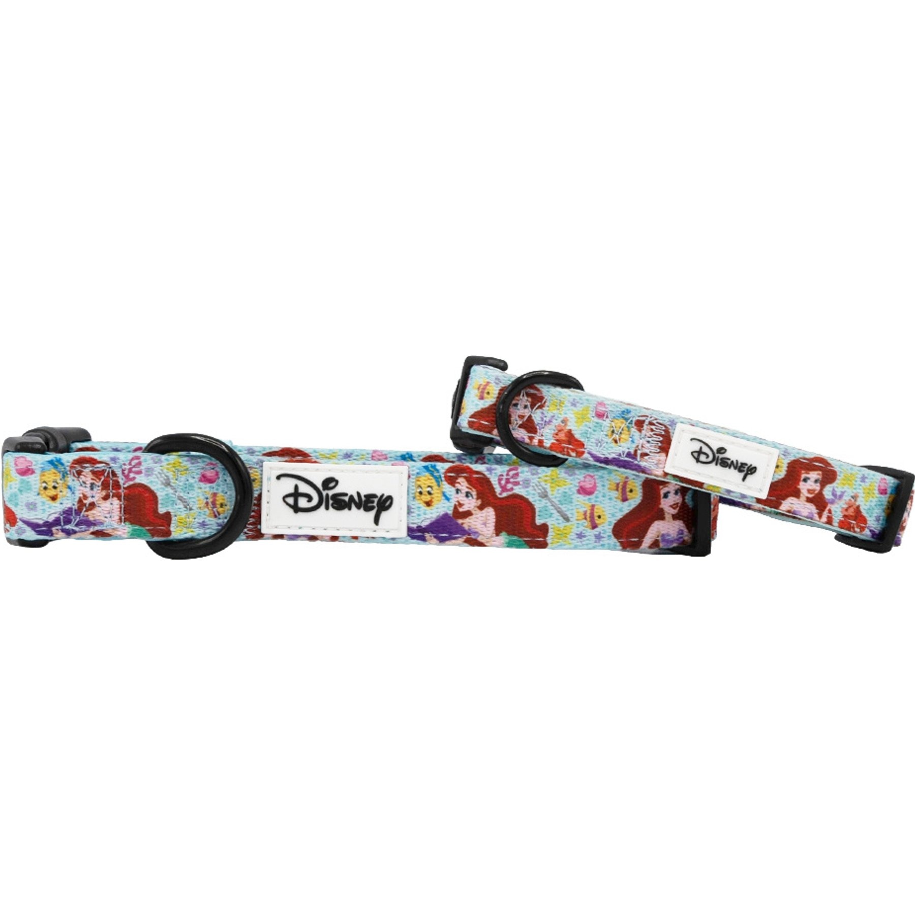 Sassy Woof Disney Princess Ariel Dog Collar, Large: 26-in neck, 1-in wide