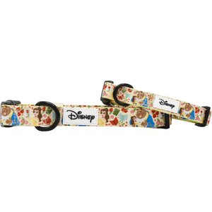 Sassy Woof Disney Princess Belle Dog Collar, Medium: 19.7-in neck, 3/4-in wide