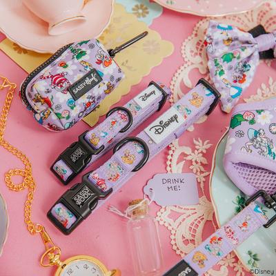 Show full view: Sassy Woof Alice in Wonderland Dog Waste Bag Holder, Purple slide 4 of 5