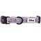Show in main carousel: Sassy Woof Alice in Wonderland Dog Collar, Purple, Small: 13-in neck, 1/2-in wide slide 2 of 7