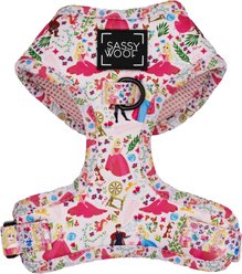 Sassy Woof Disney Princess Aurora Adjustable Dog Harness, Medium:18 to 25-in chest