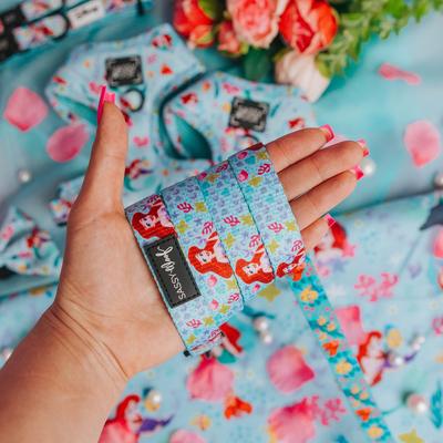 Show full view: Sassy Woof Disney Princess Ariel Dog Leash, 5-ft long, 4/5-in wide slide 5 of 7