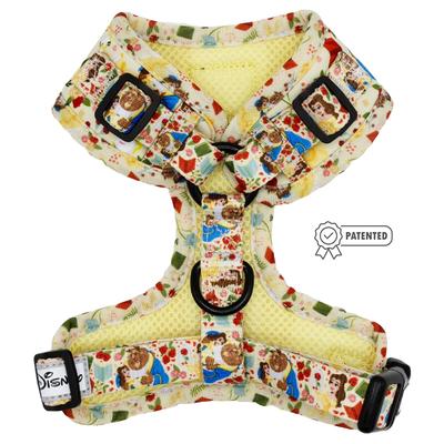 Show full view: Sassy Woof Disney Princess Belle Adjustable Dog Harness, Medium:18 to 25-in chest slide 2 of 7