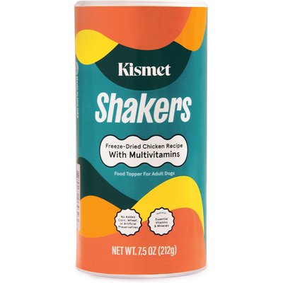 Kismet Kismet Shakers Multivitamin Formula Dry Dog Food Topping, 7.5-oz jar