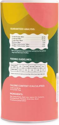 Show full view: Kismet Shakers Skin & Coat Formula Dry Dog Food Topping, 7.5-oz jar slide 3 of 7