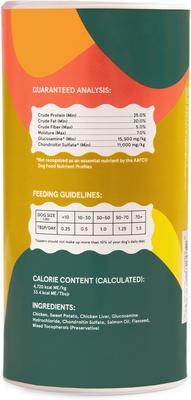 Show full view: Kismet Shakers Hip & Joint Formula Dry Dog Food Topping, 7.5-oz jar slide 3 of 7