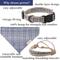 Show in main carousel: Pettsie Dog Collar & Bandana, Blue, Medium: 20-in neck, 4/5-in wide, natural slide 3 of 9