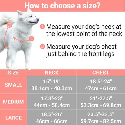 Show full view: Pettsie No-Pull Reflective Dog Harness & Bracelet, Pink, Large: 23.5 to 32.5-in chest, natural slide 4 of 8