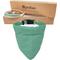 Show in main carousel: Pettsie Dog Collar & Removable Bandana, Green, Large: 26-in neck, 1-in wide, natural slide 1 of 8