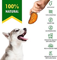 Beloved Pets Sweet Potato Chews Grain-Free Jerky Dog Treats, 300-g bag slide 2 of 7