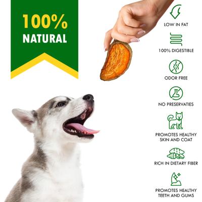 Show full view: Beloved Pets Sweet Potato Chews Grain-Free Jerky Dog Treats, 300-g bag slide 3 of 9