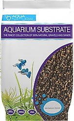 Aqua Natural Midnight Pearl Aquarium Gravel, 10-lb bag
