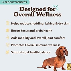 Natural Dog Company Ultra Omega Oil Supplement for Dogs, 16-fl oz bottle slide 2 of 8