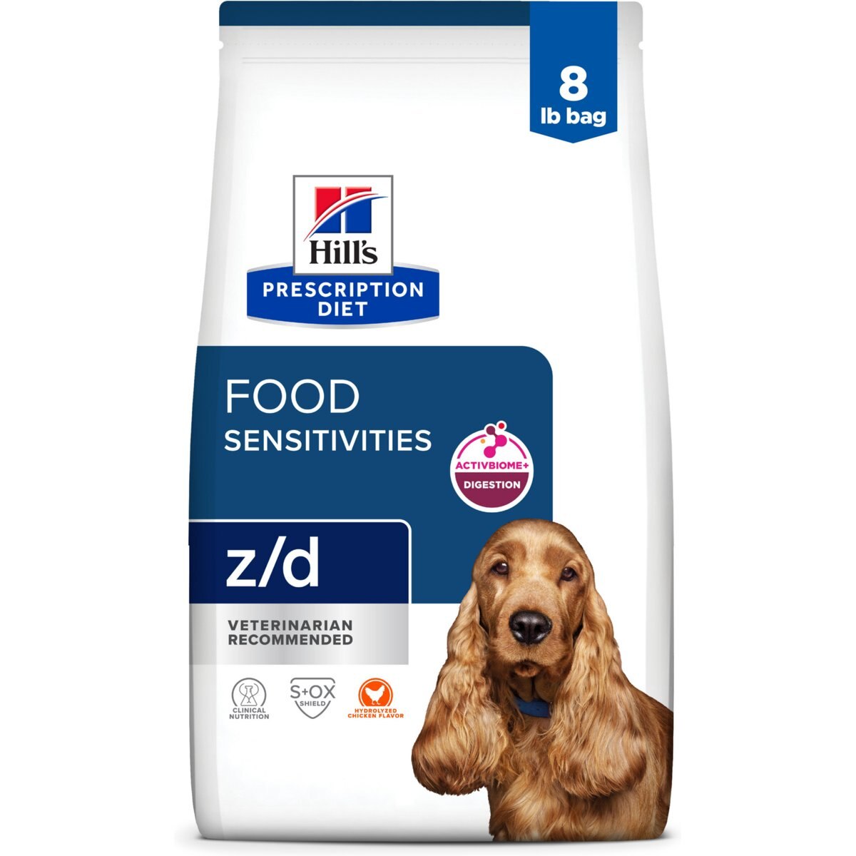 8-lb Hill's Prescription Diet z/d Skin/Food Sensitivities Dog Food