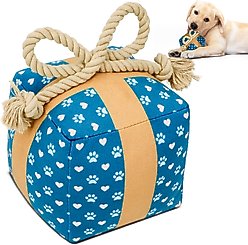 PUPROAR Gift Box Dog Toy slide 1 of 7