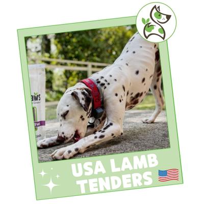 Show full view: Nature Gnaws USA Lamb Tenders Natural Dog Chew Treats, 1-lb bag slide 8 of 8