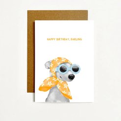Happy Birthday, Darling Greeting Card