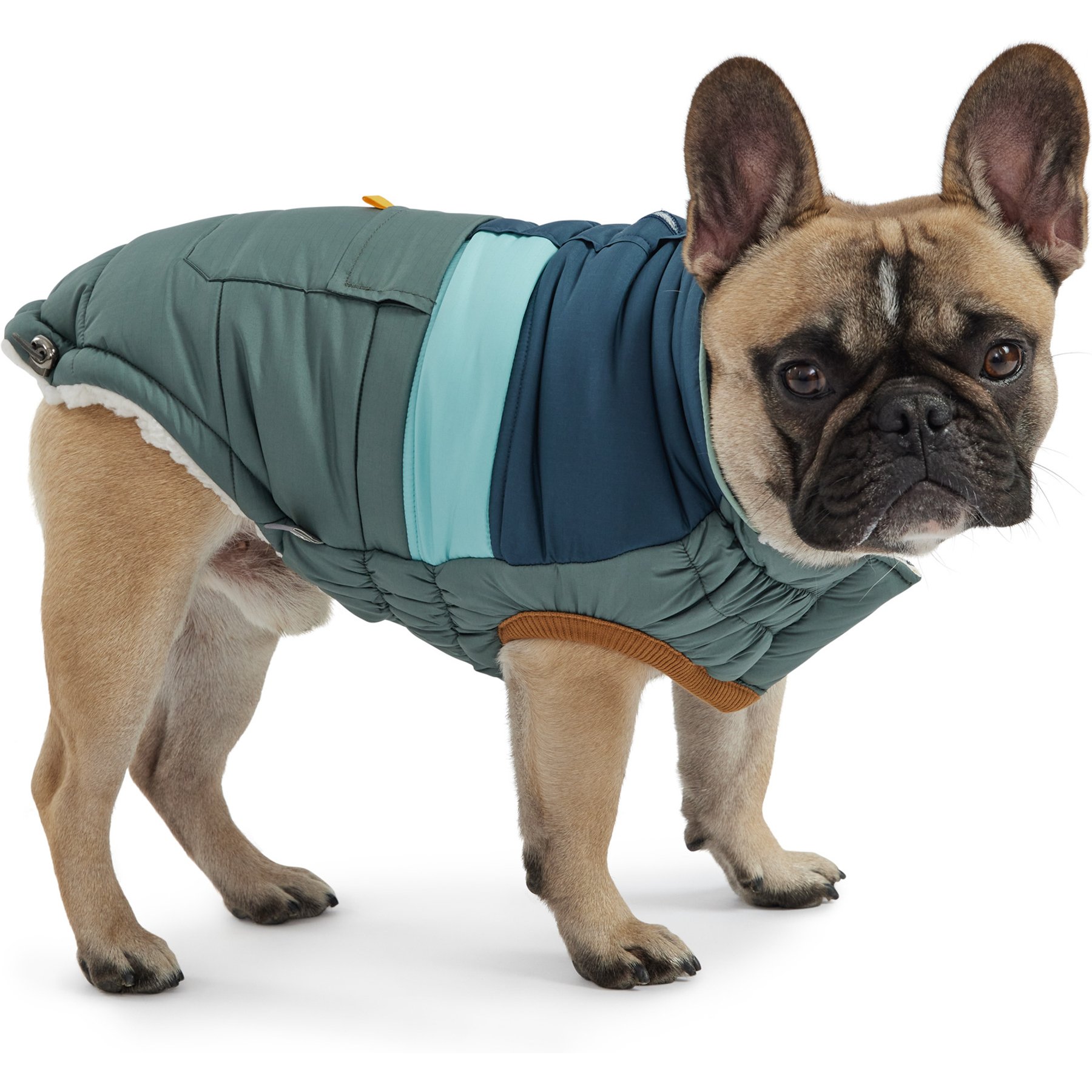 GF Pet Camplife Dog Puffer Jacket, Sage, Large