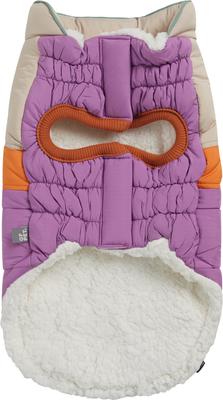 Show full view: GF Pet Camplife Dog Puffer Jacket, Purple, Small slide 3 of 7