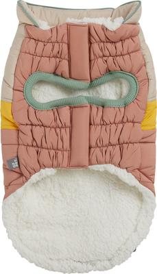 Show full view: GF Pet Camplife Dog Puffer Jacket, Clay, XX-Small slide 3 of 7