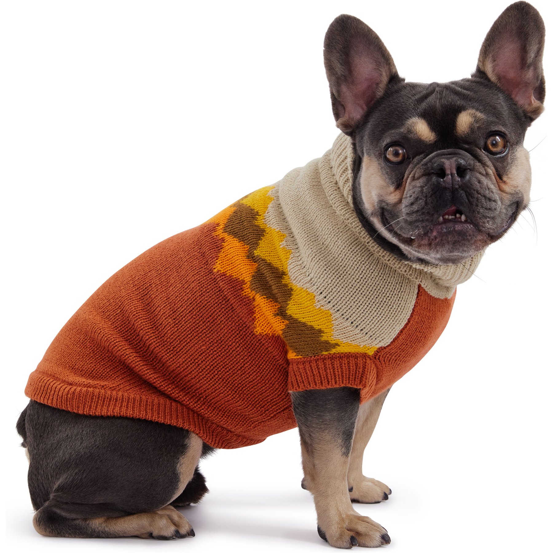 GF Pet Fireside Dog Sweater, Chili, Small