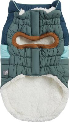 Show full view: GF Pet Camplife Dog Puffer Jacket, Sage, XX-Small slide 3 of 9