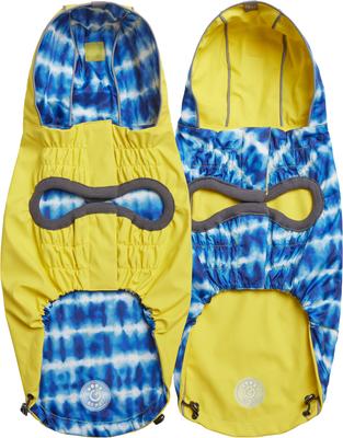 Show full view: GF Pet Reversible Dog Raincoat, Yellow, XXXX-Large slide 4 of 10