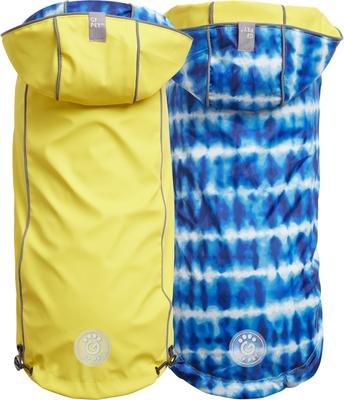 Show full view: GF Pet Reversible Dog Raincoat, Yellow, XXXX-Large slide 3 of 10
