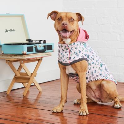 Show full view: GF Pet Reversible Dog Raincoat, Pink, Large slide 6 of 9