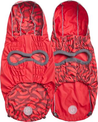 Show full view: GF Pet Reversible Dog Raincoat, Red, Large slide 4 of 10