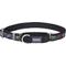 Show in main carousel: Red Dingo Squiggles Design Nylon Martingale Dog Collar, Black, Medium: 12 to 18-in neck, 4/5-in wide slide 1 of 5