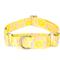 Show in main carousel: Country Brook Petz Pink Lemonade Martingale Dog Collar, Yellow, Small slide 1 of 9