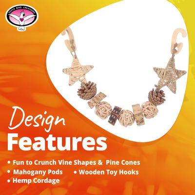 Show full view: Super Bird Creations Forest Garland Bird Toy slide 5 of 7