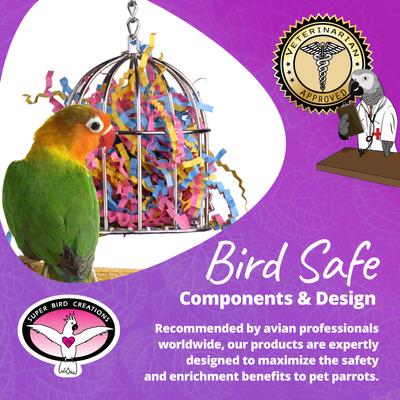 Show full view: Super Bird Creations Mini Stainless Steel Treat Cage Bird Toy slide 7 of 8
