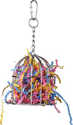 Show full view: Super Bird Creations Mini Stainless Steel Treat Cage Bird Toy slide 2 of 8