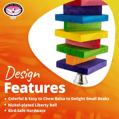 Show full view: Super Bird Creations Balsa Tower Bird Toy slide 5 of 7