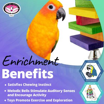 Show full view: Super Bird Creations Balsa Tower Bird Toy slide 4 of 7