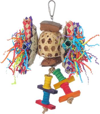 Show full view: Super Bird Creations Frizzy Lizzy Bird Toy slide 2 of 7