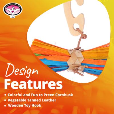 Show full view: Super Bird Creations Bitty Bundle Bird Toy slide 5 of 7