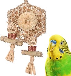 Super Bird Creations Bamboo Playwall Bird Toy
