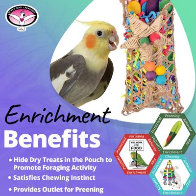 Show full view: Super Bird Creations Goodie Bag Bird Toy slide 4 of 7