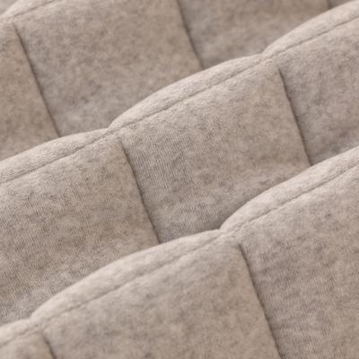 Show full view: Allisandro Quilted Cotton Anti-Slip Couch Cover, Ivory Grey, 32 x 56-in slide 3 of 5