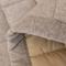Show in main carousel: Allisandro Quilted Cotton Anti-Slip Couch Cover, Ivory Grey, 32 x 56-in slide 5 of 5