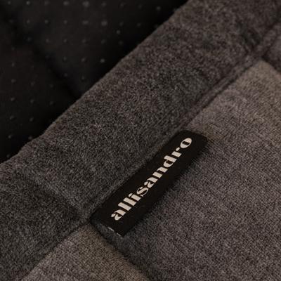 Show full view: Allisandro Quilted Cotton Anti-Slip Couch Cover, Dark Grey, 32 x 73-in slide 7 of 7