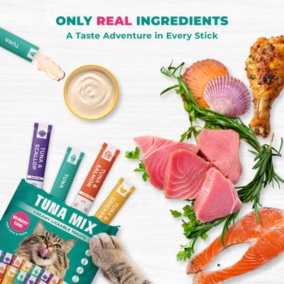 Show full view: Beloved Pets Tuna Mix Urinary Care Creamy Lickable Cat Treats, 40 count slide 4 of 10