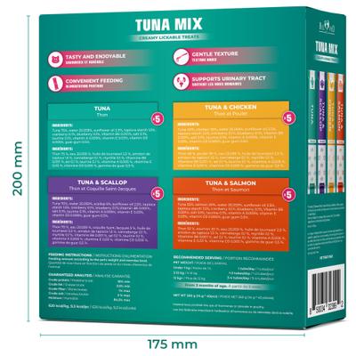 Show full view: Beloved Pets Tuna Mix Urinary Care Creamy Lickable Cat Treats, 40 count slide 9 of 10