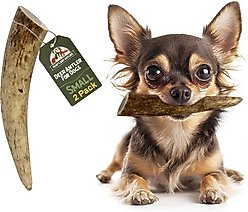 Heartland Antlers Deer Antler Dog Chew, Small: 5 to 25-lbs, 2 count slide 1 of 7