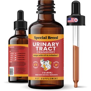 Special Breed Urinary Tract Cranberry Flavored Supplement for Dogs & Cats, 2-fl oz bottle