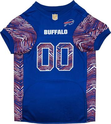 Show full view: Pets First NFL Zubaz Dog Jersey, Buffalo Bills, Large slide 2 of 5