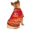 Show in main carousel: Pets First NFL Zubaz Dog T-Shirt, Kansas City Chiefs, Large slide 5 of 5